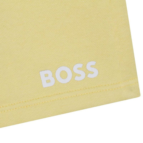 BOSS Boys Lemon Logo Shorts