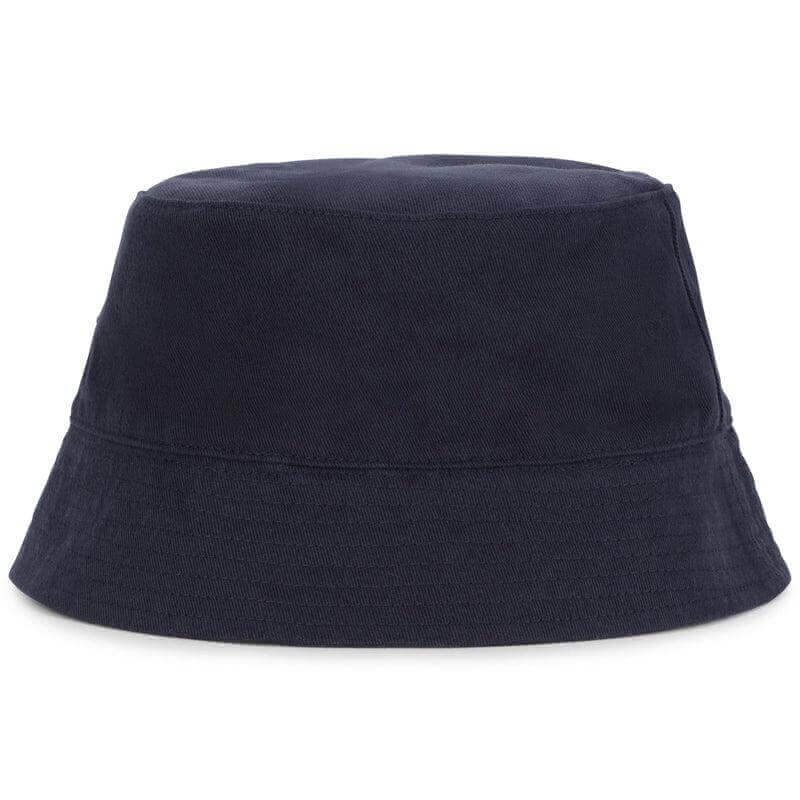 BOSS Boys Navy Reversible Monogram Bucket Hat