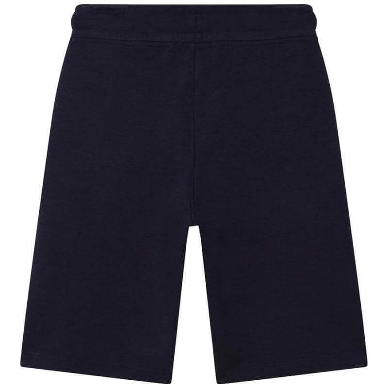 BOSS Boys Navy Striped Shorts