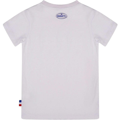 Bugatti Boys White Car Carousel T-Shirt