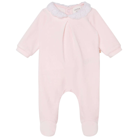 Baby Girls Pink Babygrow
