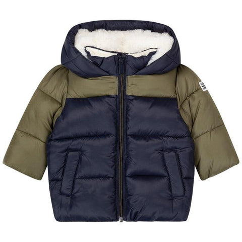 Carrement Beau Boys Khaki Padded Puffer Jacket