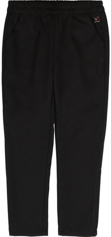 Carrement Beau Girls Black Trousers With Strap