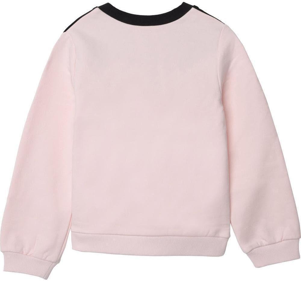 Carrement Beau Girls Pink & Black Sweatshirt