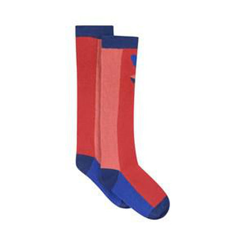 Catimini Girls Blue & Red Socks