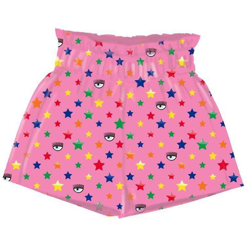 Chiara Ferragni Kids Girls Pink Star Shorts