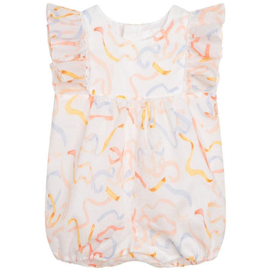 Baby Girls Organic Cotton  Romper
