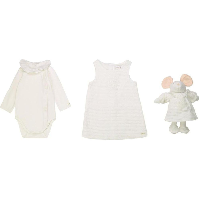 Chloe Baby Ivory Dress Set