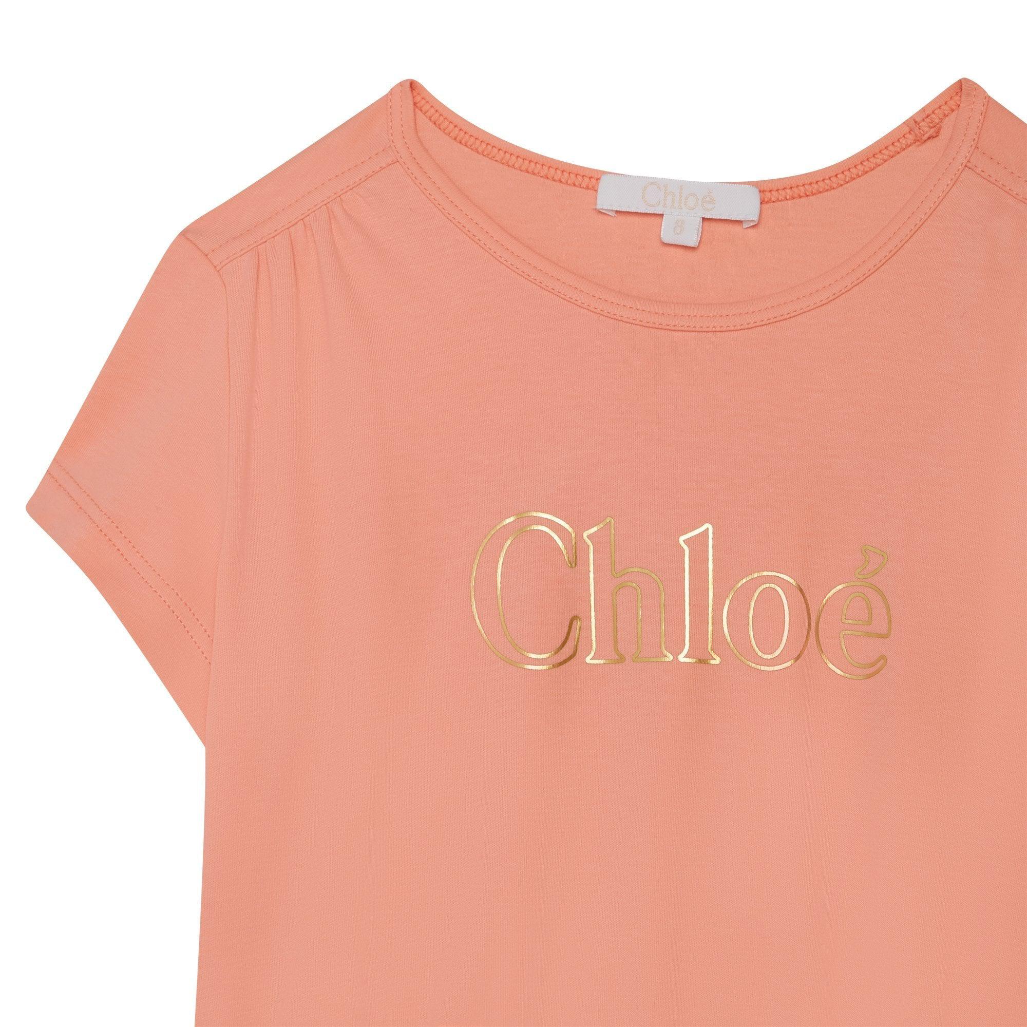 Chloe Girls Light Pink Dress+Belt