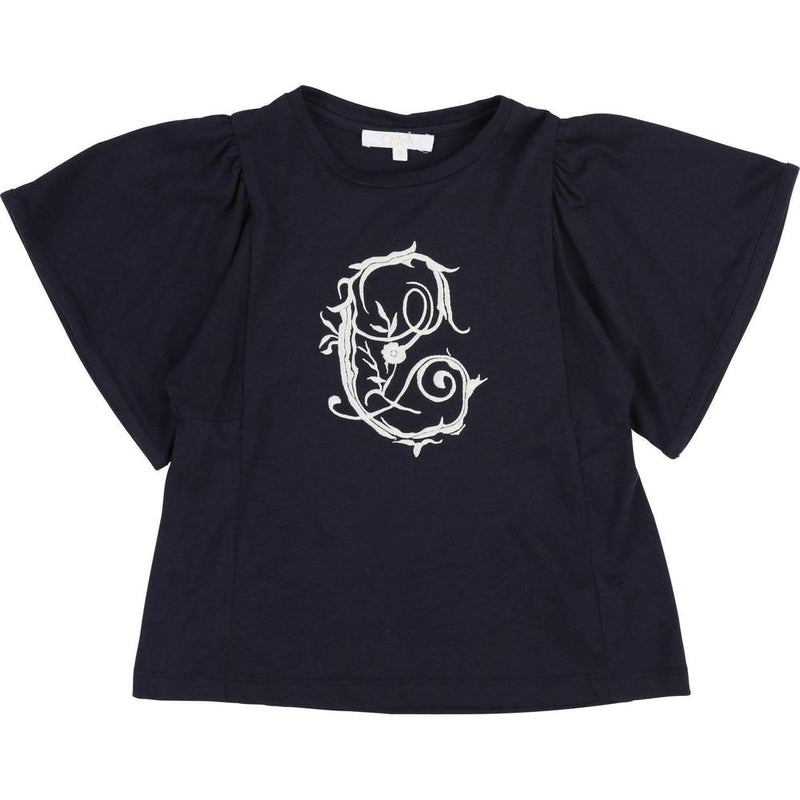 Chloe Girls Navy T-Shirt