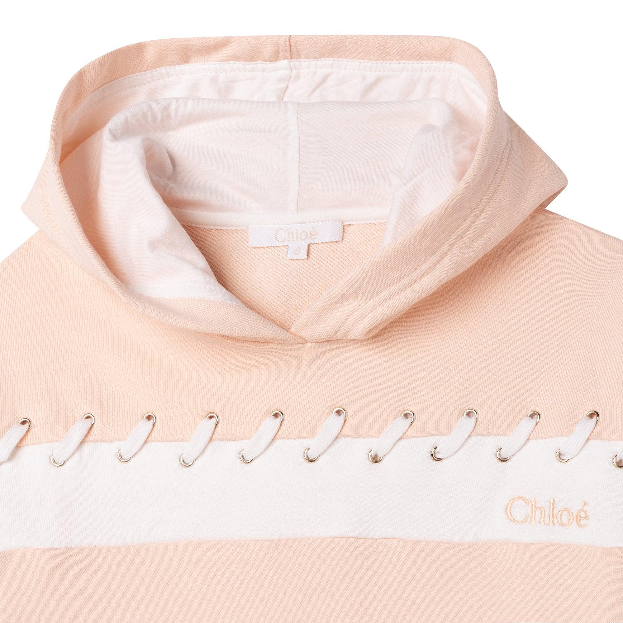 Chloe Girls Pink Hoodie