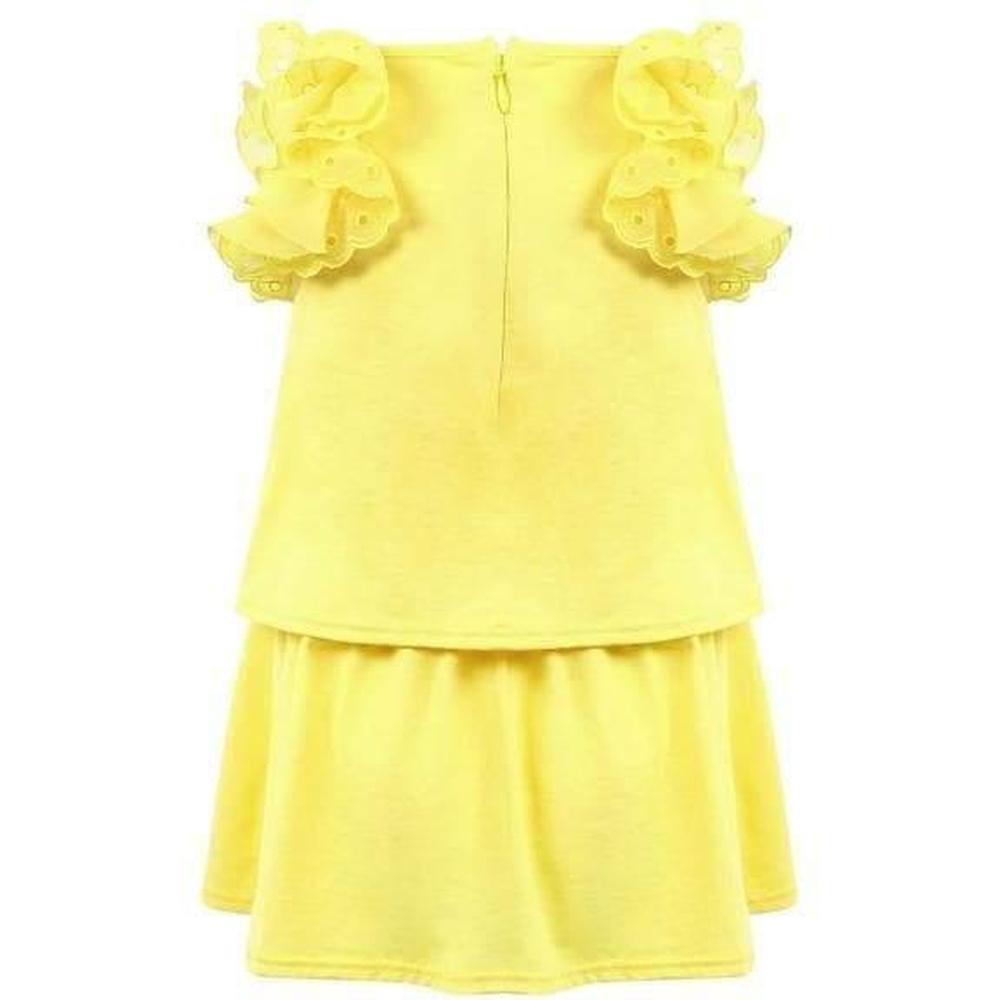 Chloe Girls Yellow Dress
