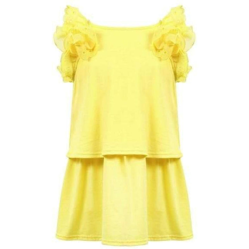 Chloe Girls Yellow Dress