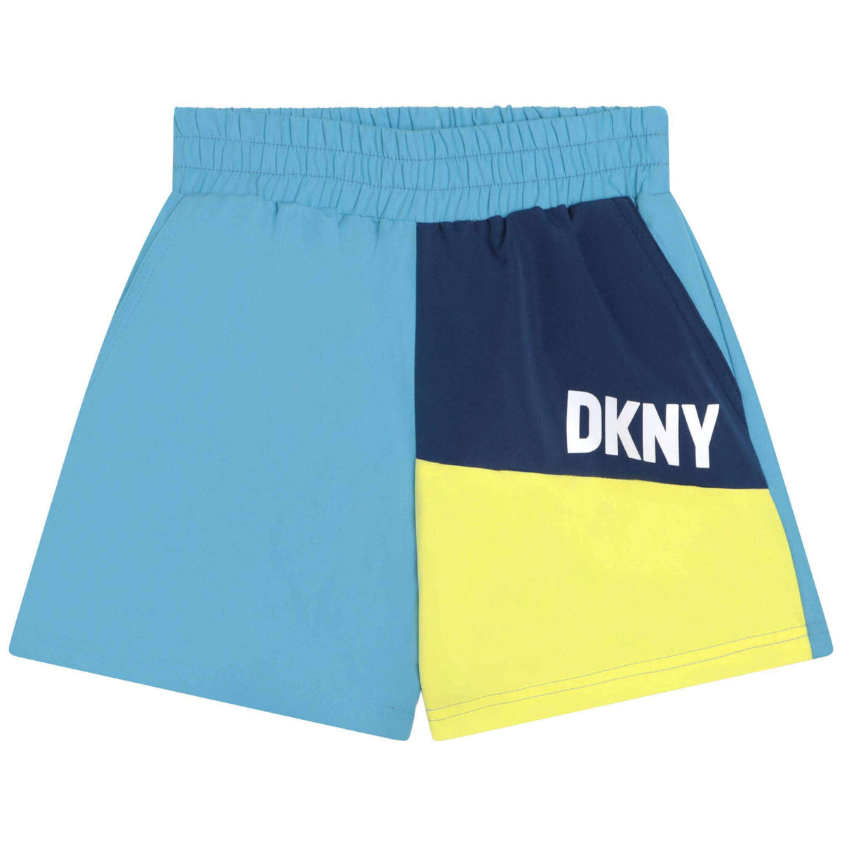 DKNY Boys Colour Block Swim Shorts
