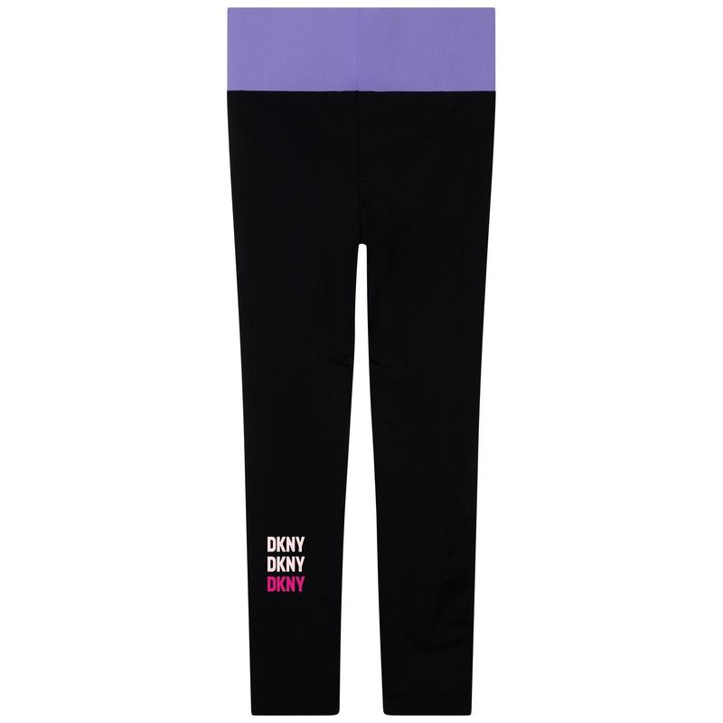 DKNY, Girls Pink Logo Leggings