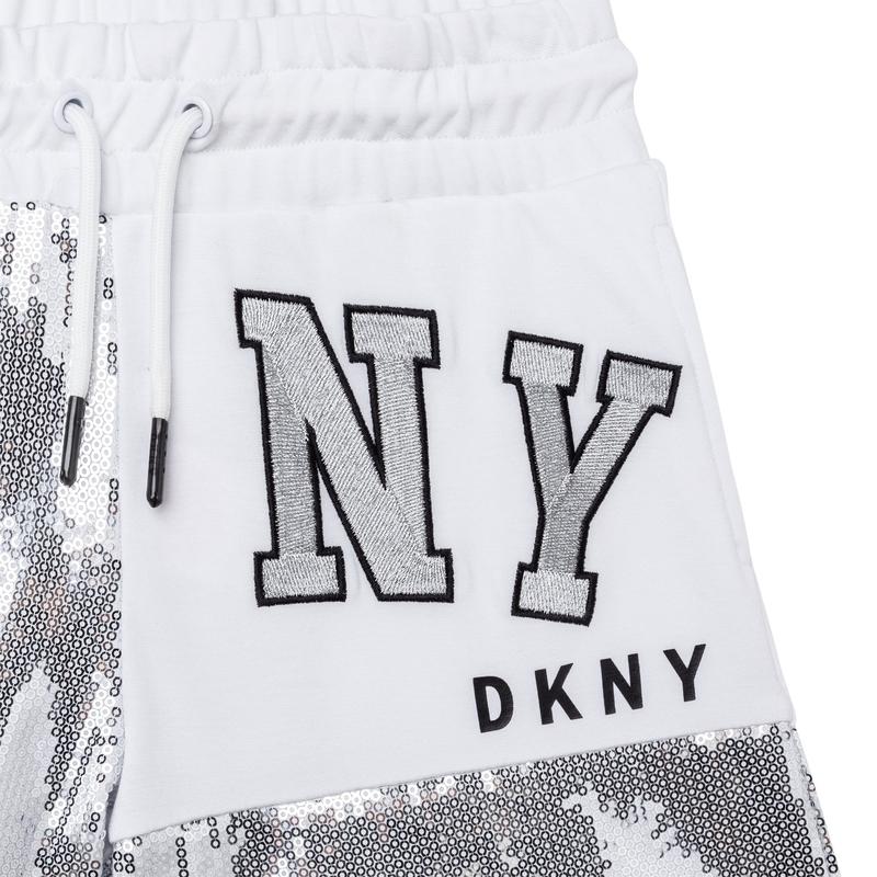DKNY Girls Silver Shorts