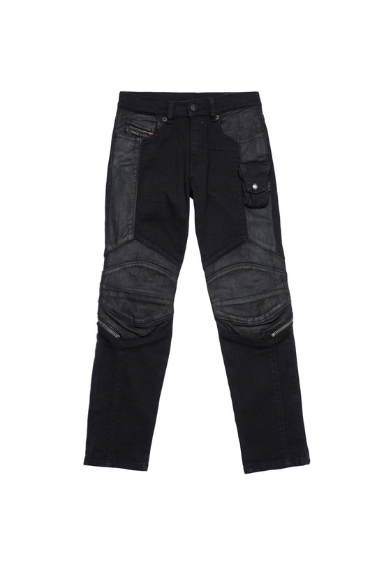 Boys D-Strukt Black Jeans