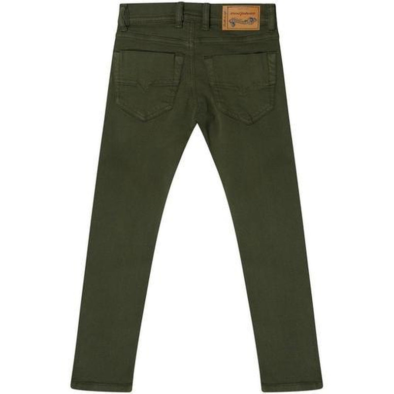Diesel Boys Military Green Jeans