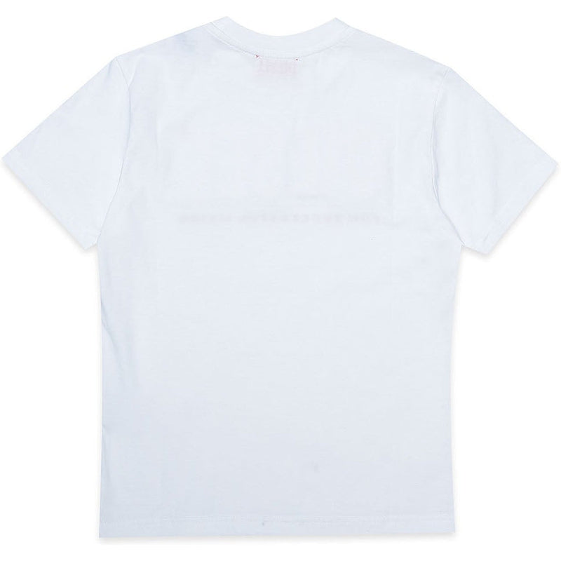 Diesel Boys White Living Print T-Shirt