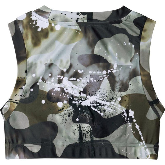 Girls Camo Crop Top
