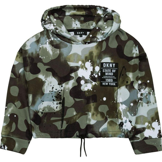 Girls Camo Hoodie