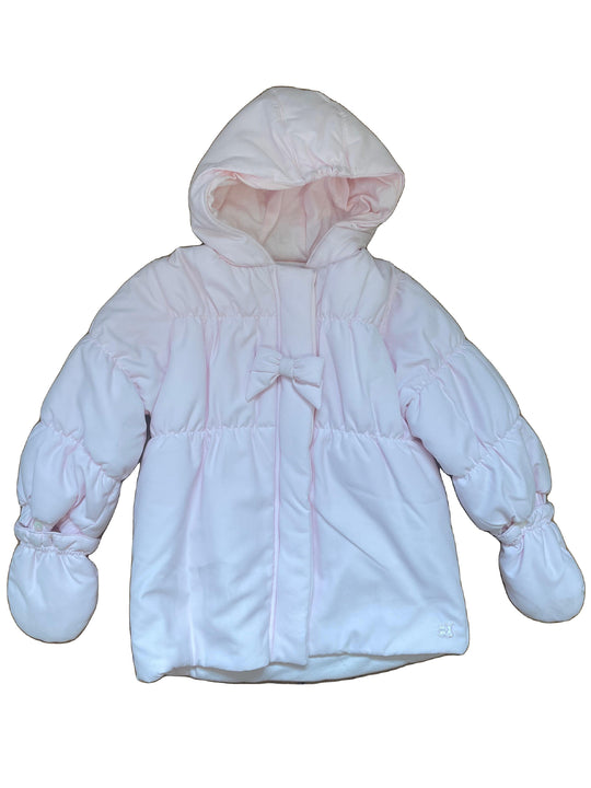 Baby Girls Pink Dahlia Jacket