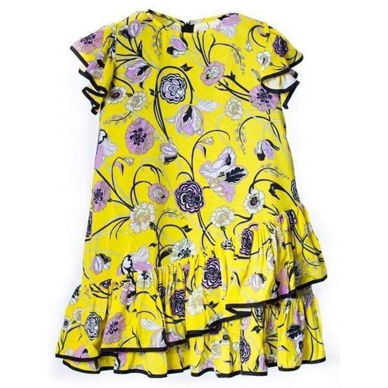 Emilio Pucci Yellow Floral Dress