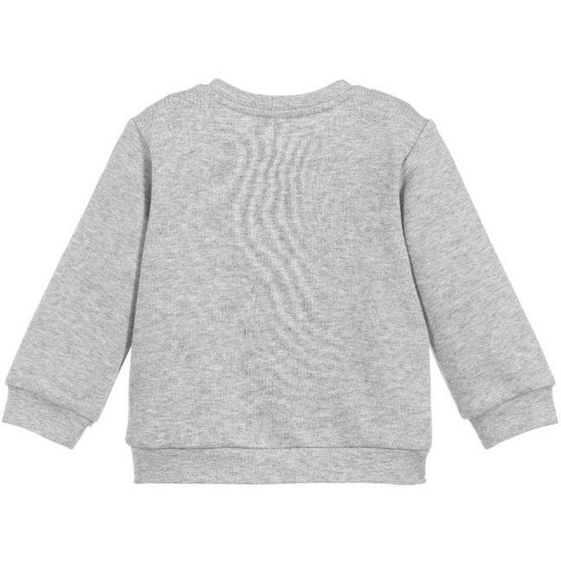 Fendi Baby Boys Grey Logo Sweatshirt