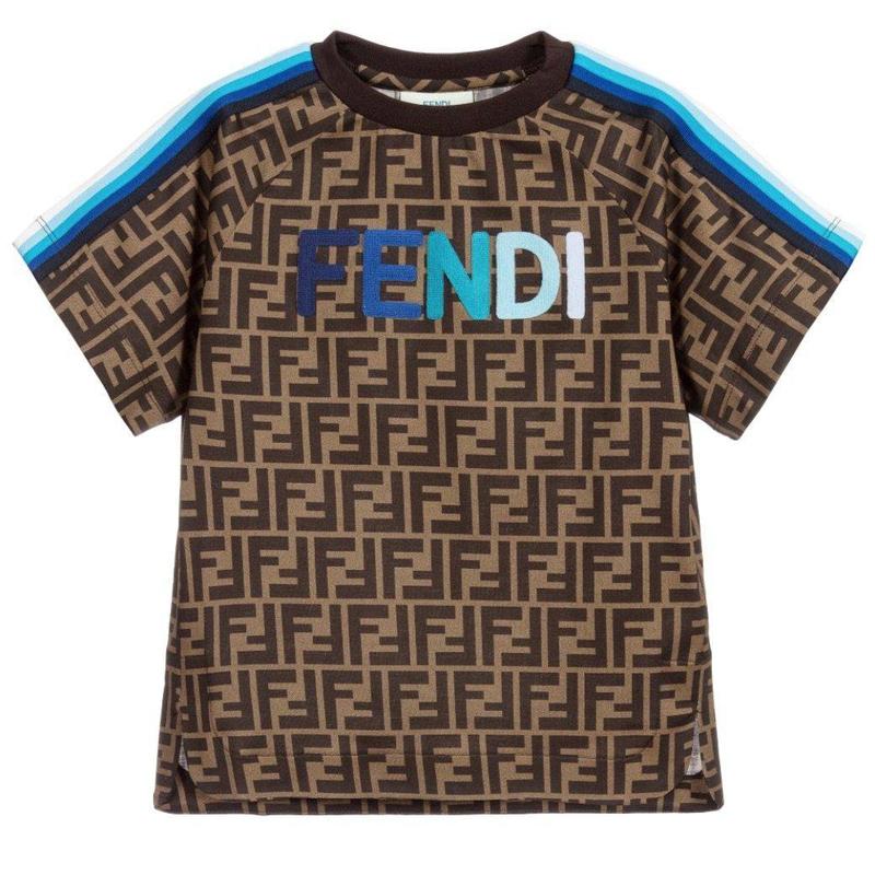 Fendi Boys FF Logo T-Shirt