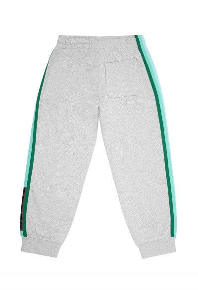 Boys Grey FF Print Joggers