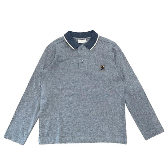 Boys Grey Polo