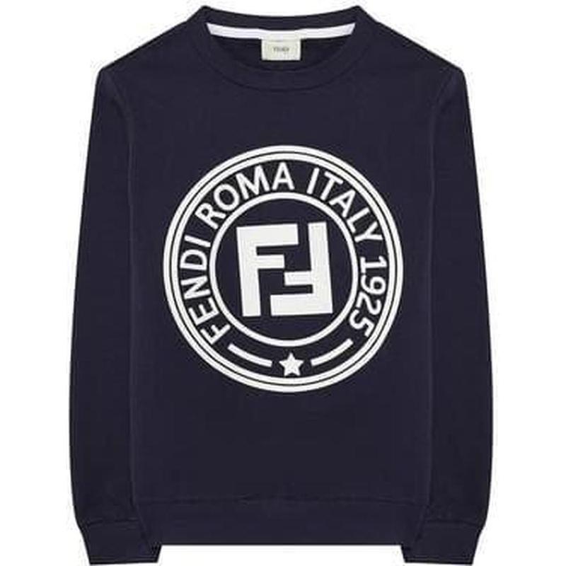 Fendi Boys Navy Sweatshirt