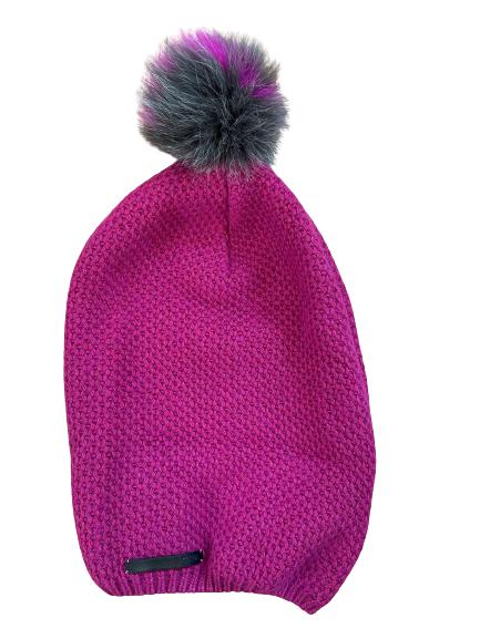 Fendi Girls Purple Fendi Hat