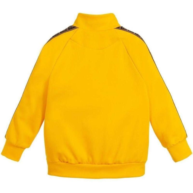 Fendi Unisex Yellow Zip Up Jacket
