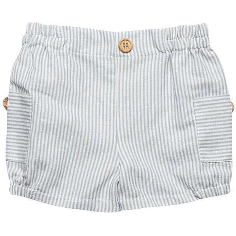 Fina Ejerique Boys Grey Stripe Shorts