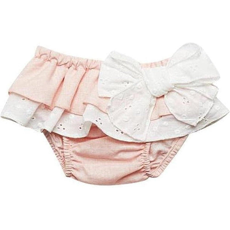 Fina Ejerique Girls Pink Frill Bloomers