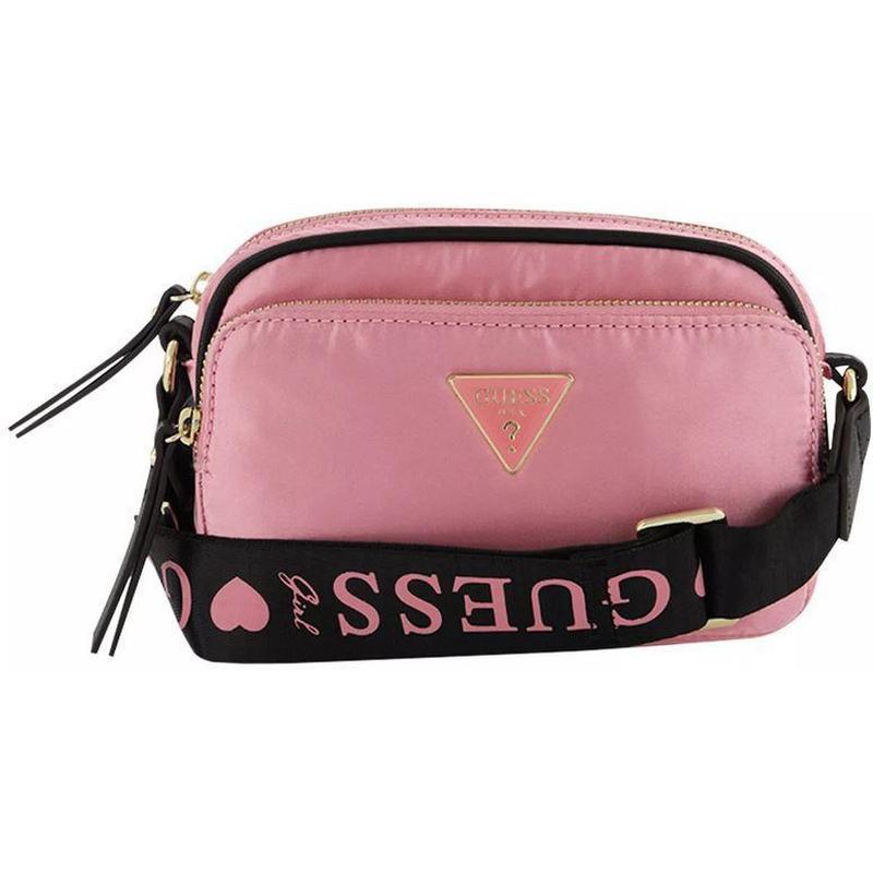 Guess Kids Girls Pink Nyna Crossbody Bag