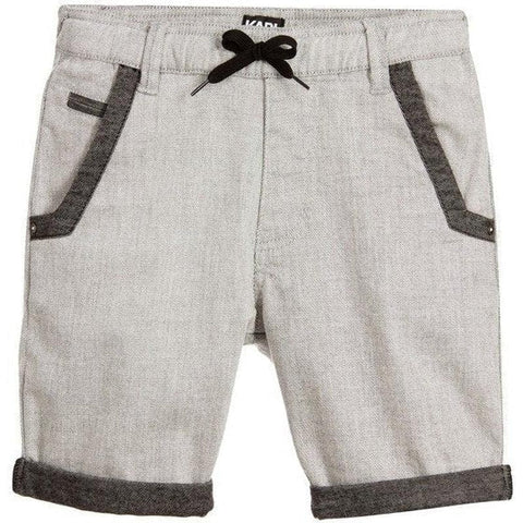Karl Lagerfeld Boys Grey Shorts