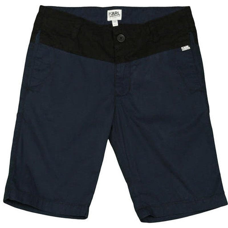 Karl Lagerfeld Boys Navy Shorts