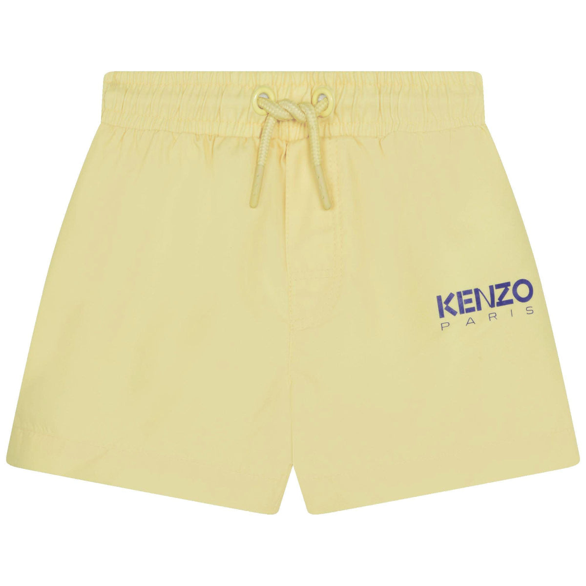 Kenzo Kids Baby Boys Yellow Logo Swim Shorts