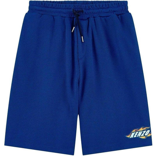 Boys Navy Mesh Fabian  Shorts