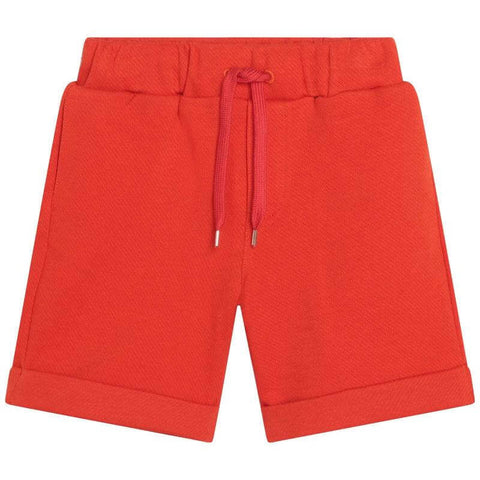 Kenzo Kids Boys Orange Jersey Shorts
