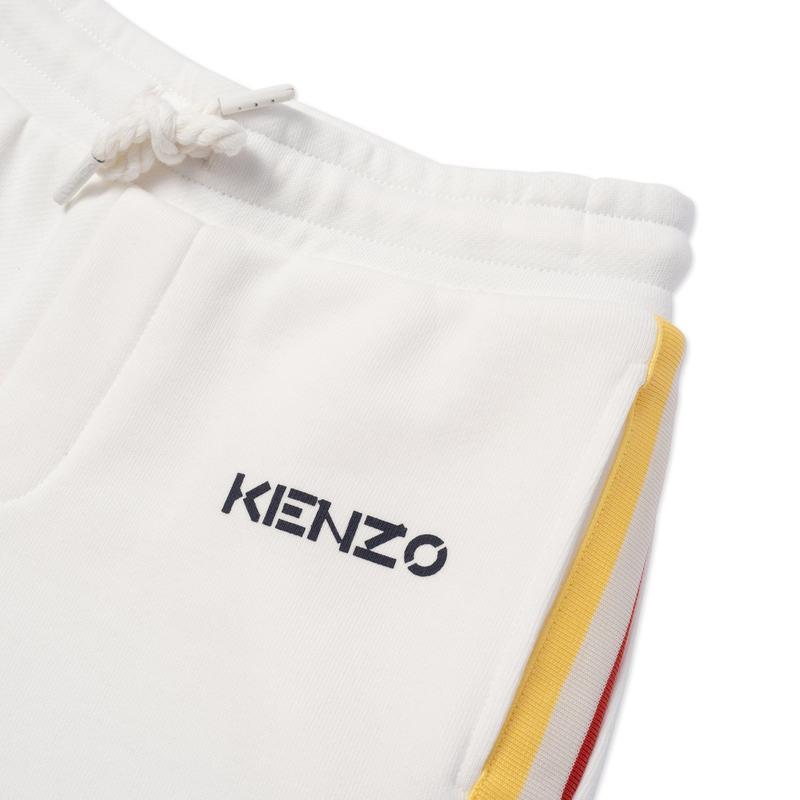 Kenzo Kids Boys White Shorts
