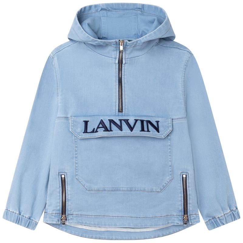 Lanvin Boys Blue Denim Jacket