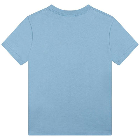 Lanvin Boys Blue Paris T-Shirt