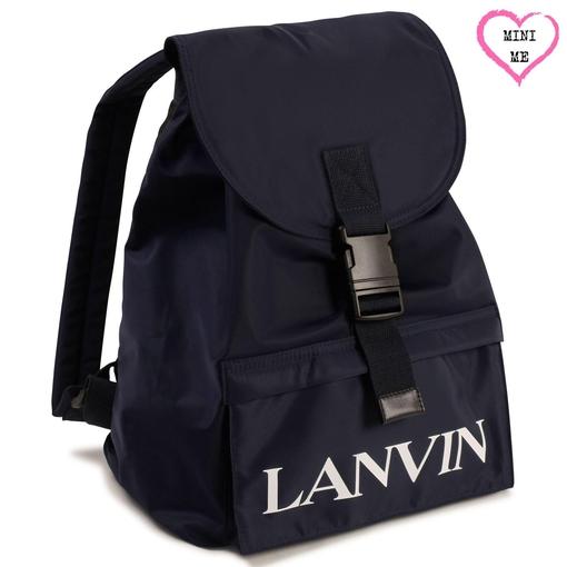 Lanvin Boys Navy Backpack