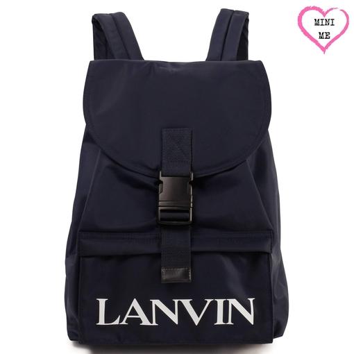 Lanvin Boys Navy Backpack