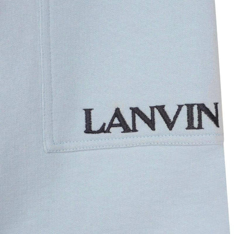 Lanvin Boys Pale Blue Curb Shorts