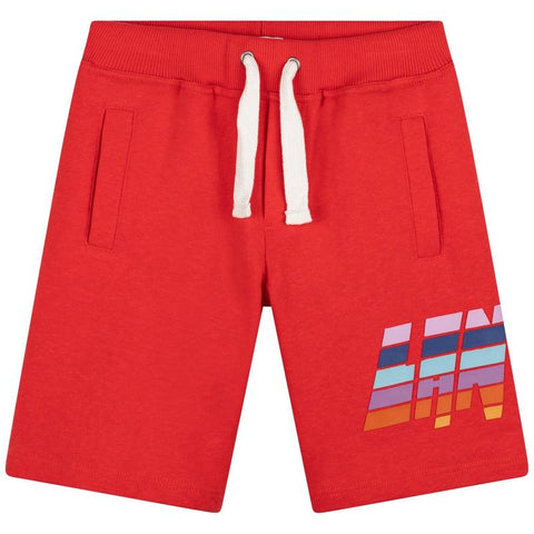 Lanvin Boys Red Shorts