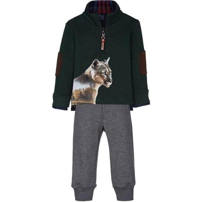 Lapin House Boys Printed Tiger Tracksuit